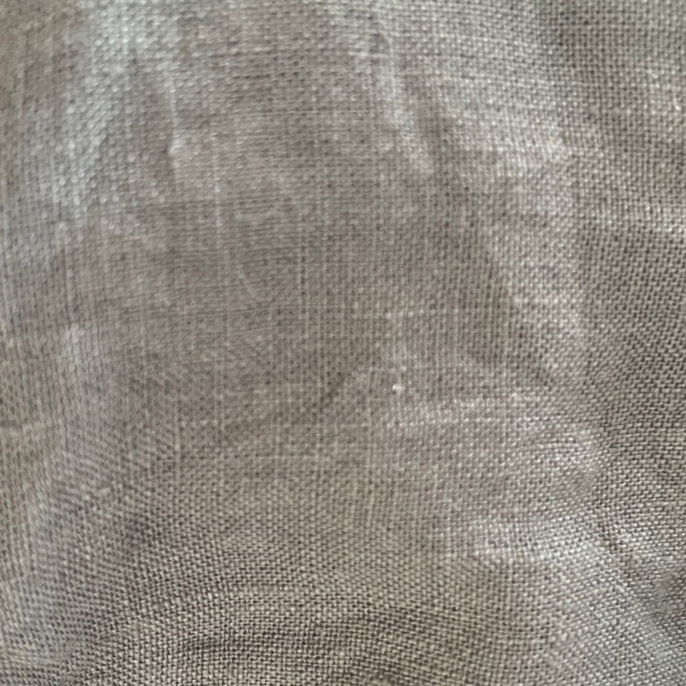 Laude the Label Organic Linen‎ Everyday Crop Wide Pants and Top Set Mineral S - Picture 12 of 16